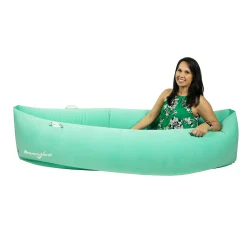Educators Resource Bouncyband Comfy Peagreen Sensory Peapod - 80 Inch Inflatable Retreat* Sensory & Fidget Toys|Social & Emotional Skills