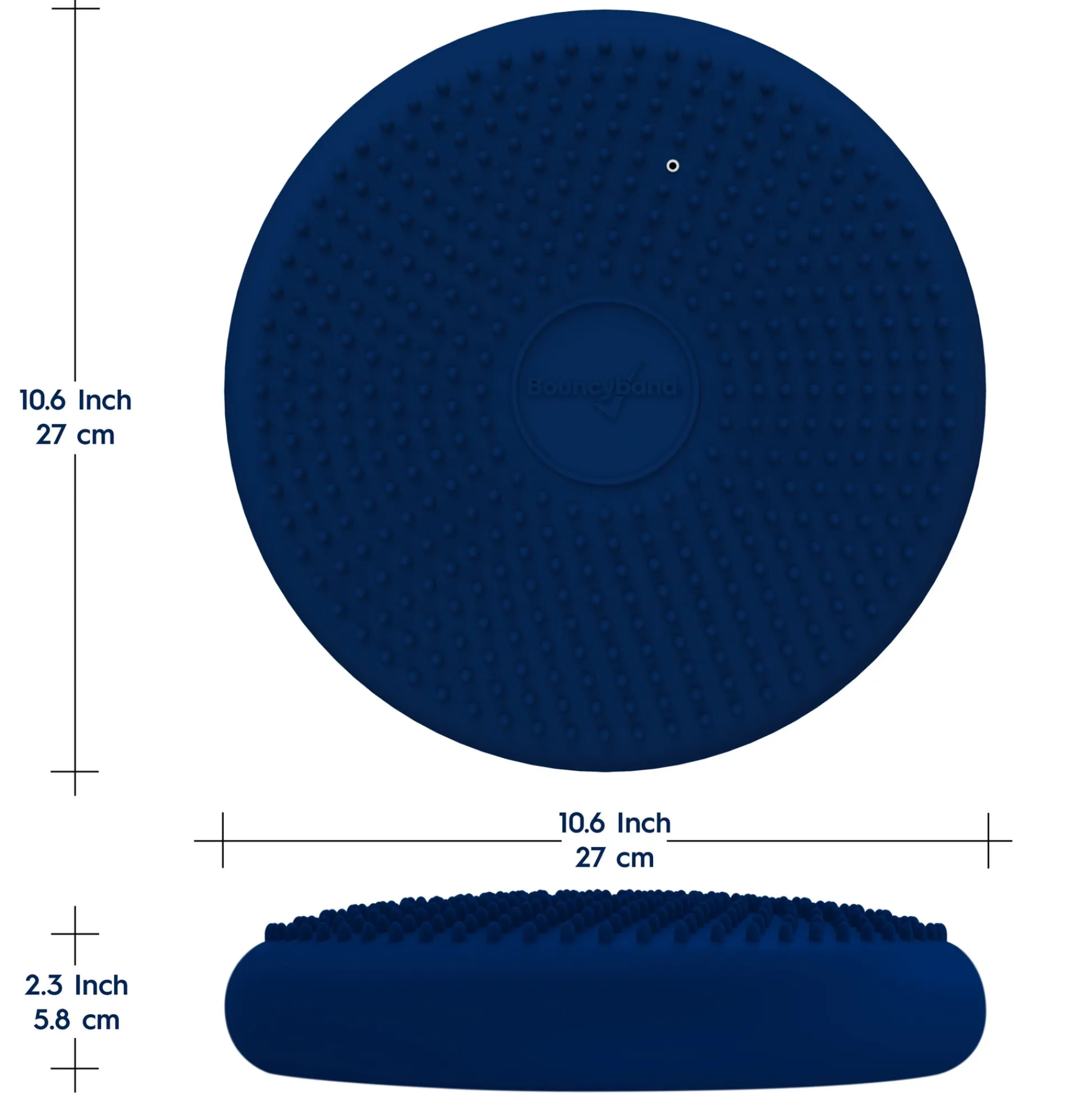 Educators Resource Bouncyband® Little Wiggle Seat Sensory Cushion, Blue* Sensory & Fidget Toys