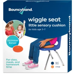 Educators Resource Bouncyband Little Wiggle Seat Sensory Cushion, Vibrant Orange* Preschool Education Toys & Activities