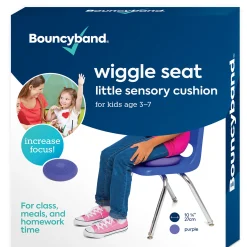 Educators Resource Bouncyband Little Wiggle Seat Sensory Cushion, Playful Purple* Sensory & Fidget Toys