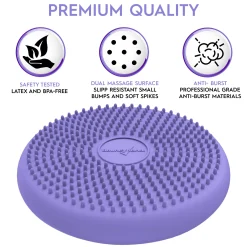 Educators Resource Bouncyband Little Wiggle Seat Sensory Cushion, Playful Purple* Sensory & Fidget Toys