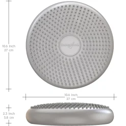 Educators Resource Bouncyband Little Wiggle Sensory Seat Cushion, Silver* Preschool Education Toys & Activities