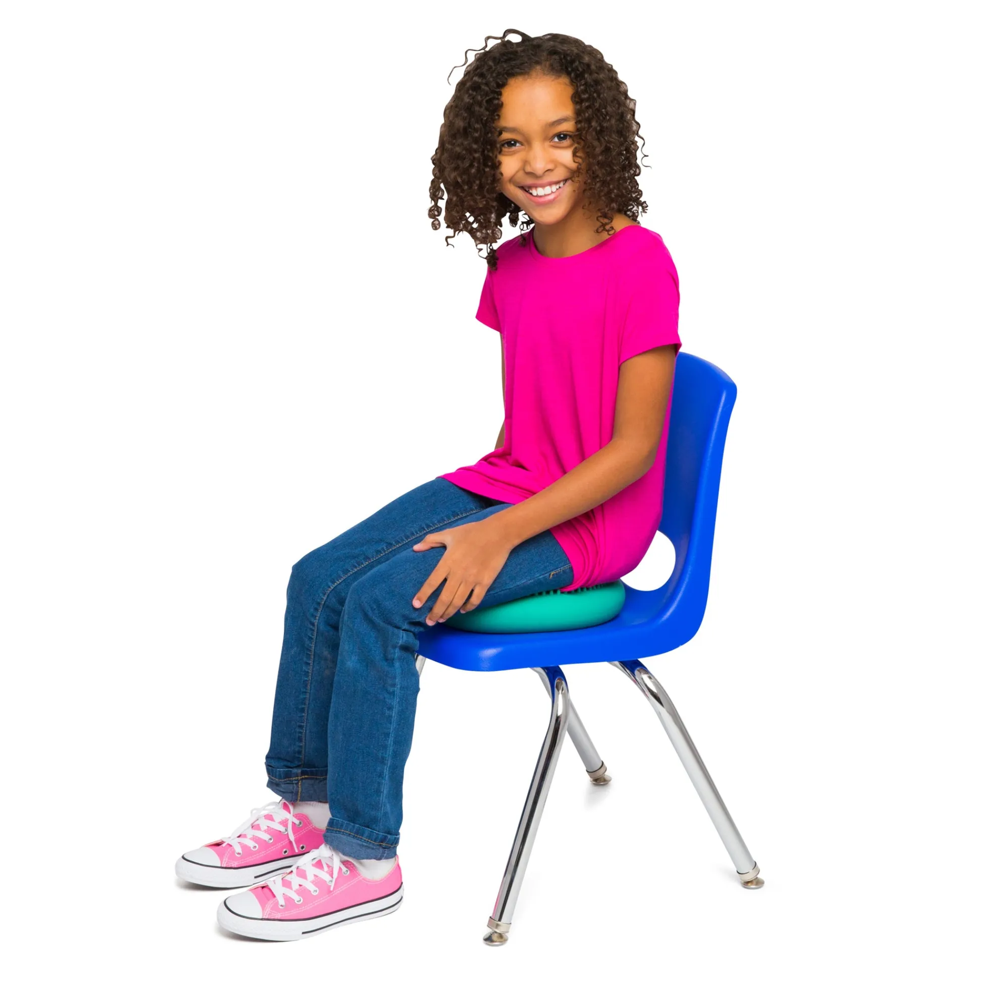 Educators Resource Bouncyband Little Wiggle Seat Sensory Cushion, Mint - Calming Movement for Kids* Preschool Education Toys & Activities