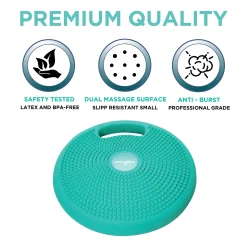 Educators Resource Bouncyband Portable Wiggle Seat Sensory Cushion, Energizing Green* Sensory & Fidget Toys