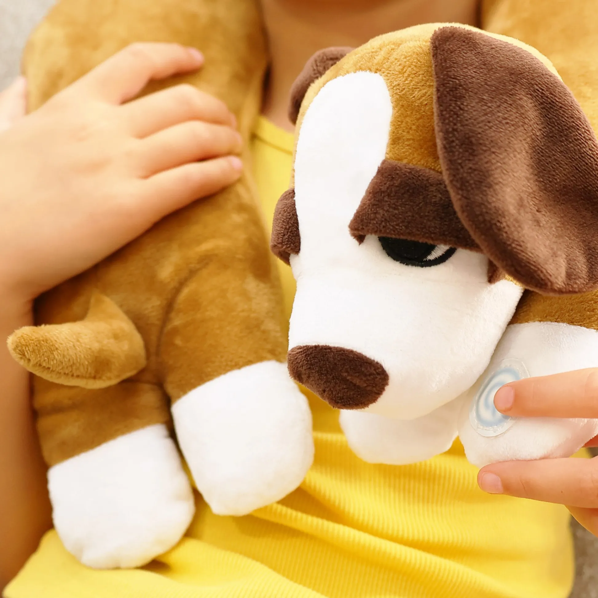 Educators Resource Bouncyband Puppy-Themed Sensory Vibrating Neck Pillow* Social & Emotional Skills|Stuffed Animals