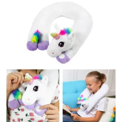 Educators Resource Bouncyband Unicorn Sensory Vibrating Neck Pillow* Social & Emotional Skills|Stuffed Animals