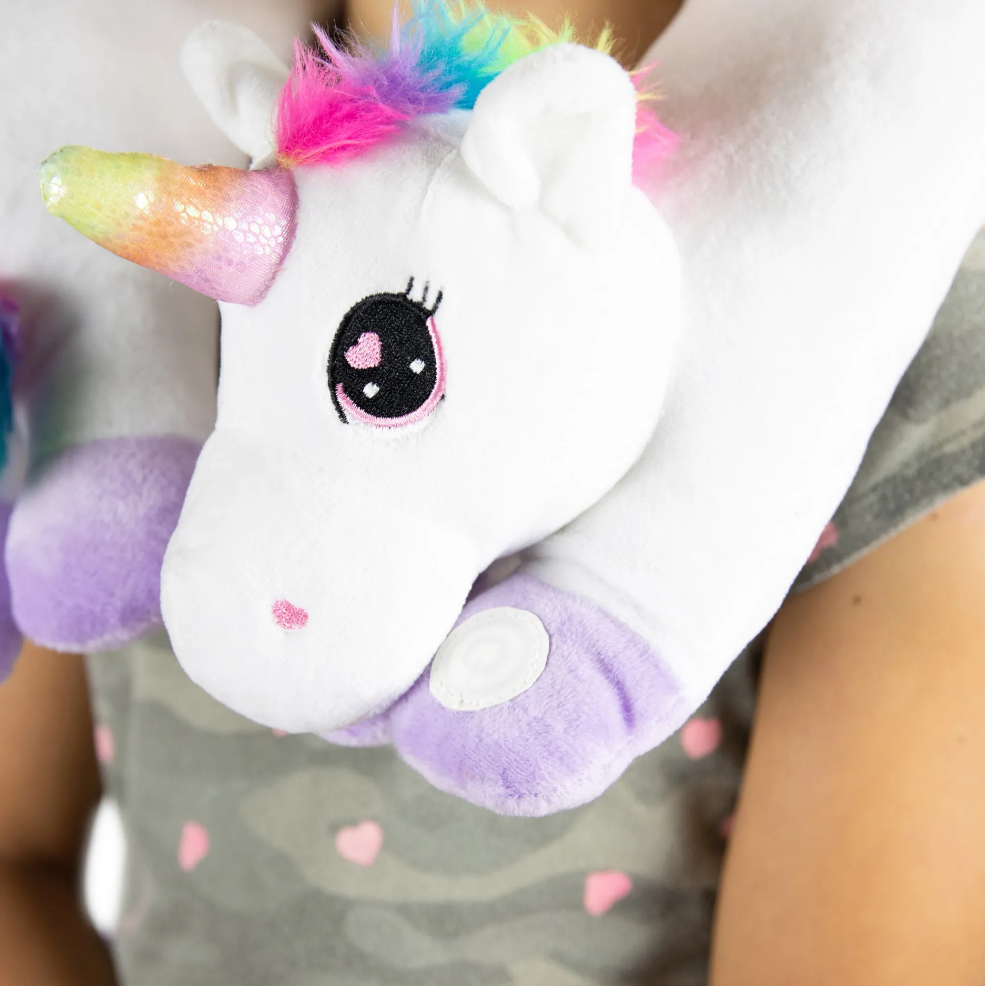 Educators Resource Bouncyband Unicorn Sensory Vibrating Neck Pillow* Social & Emotional Skills|Stuffed Animals