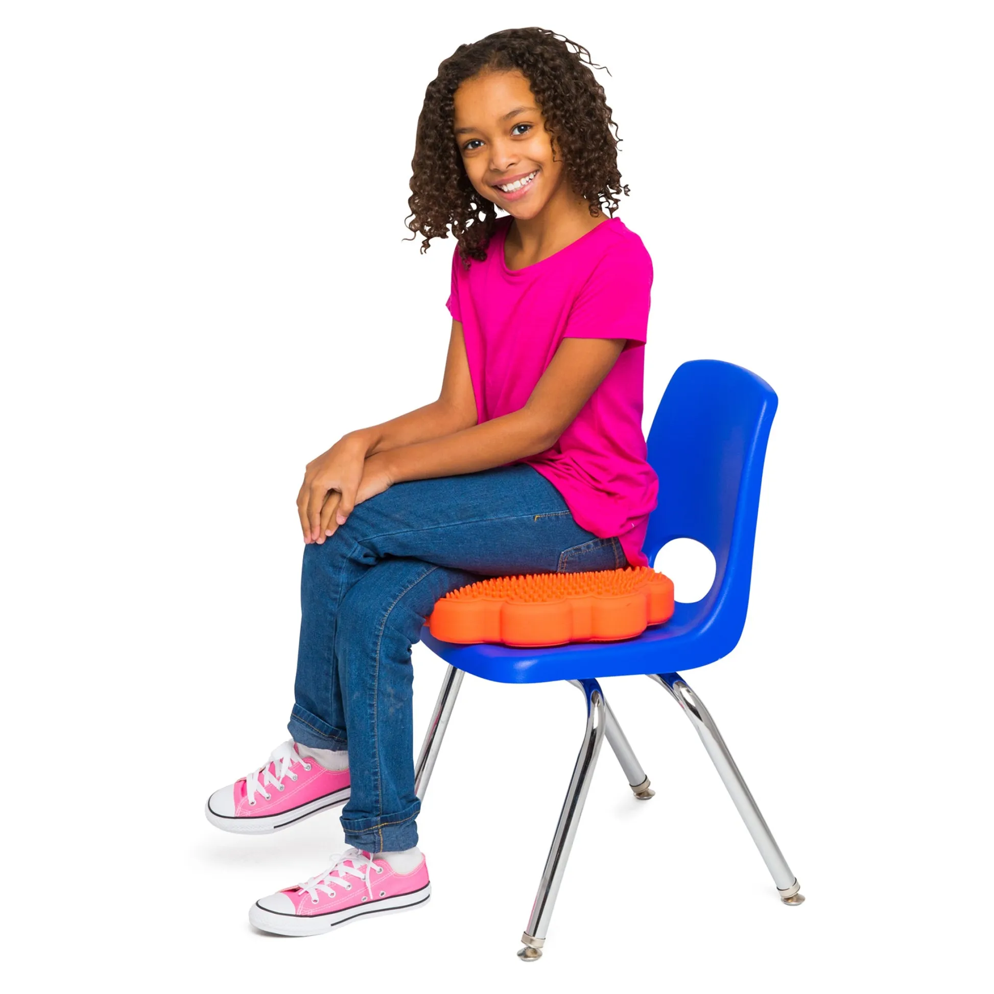 Educators Resource Bouncyband Wiggle Seat Cushary Cushion, Rose Flower* Preschool Education Toys & Activities