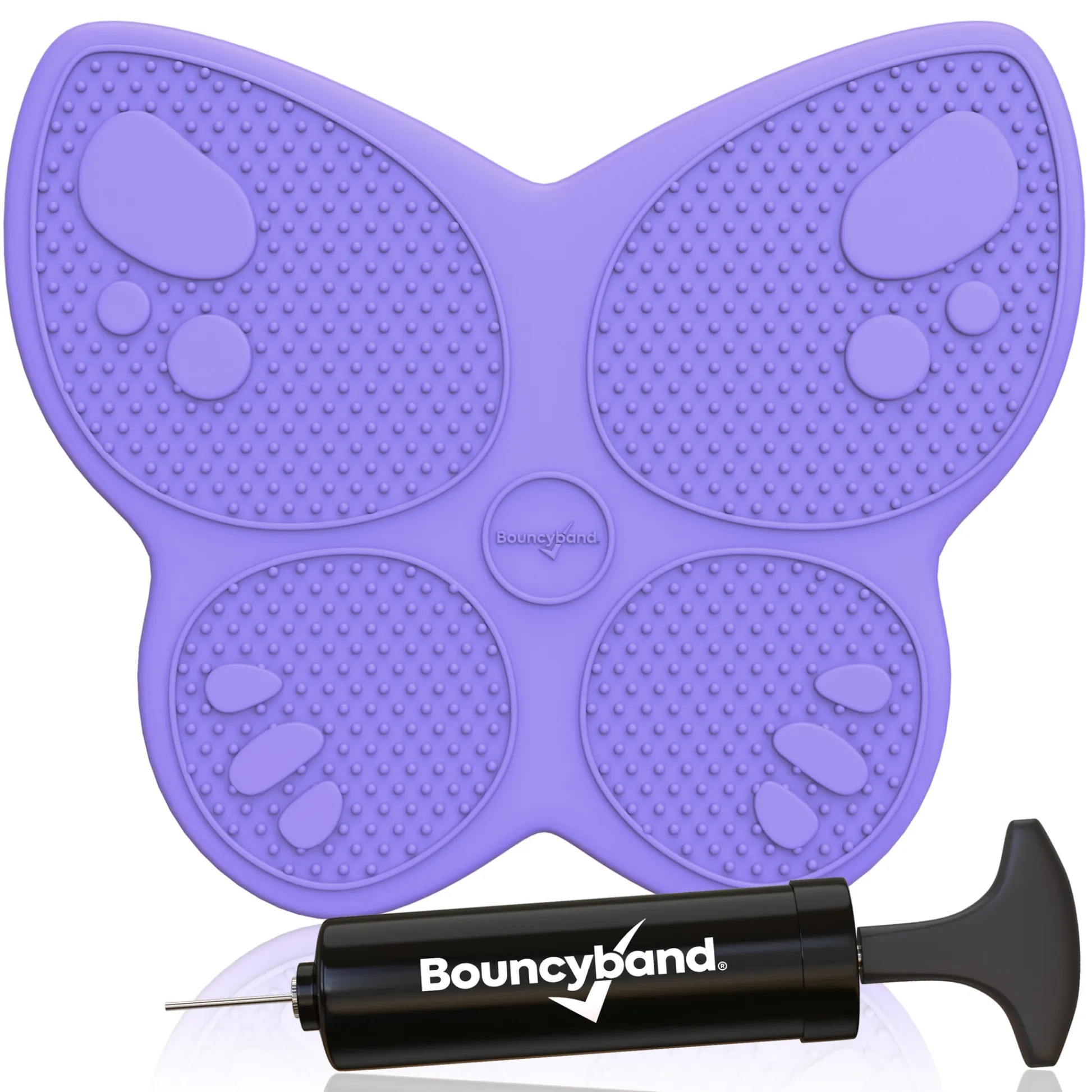 Educators Resource Bouncyband Wiggle Seat Purple Butterfly Sensory Cushion* Sensory & Fidget Toys