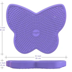 Educators Resource Bouncyband Wiggle Seat Purple Butterfly Sensory Cushion* Sensory & Fidget Toys