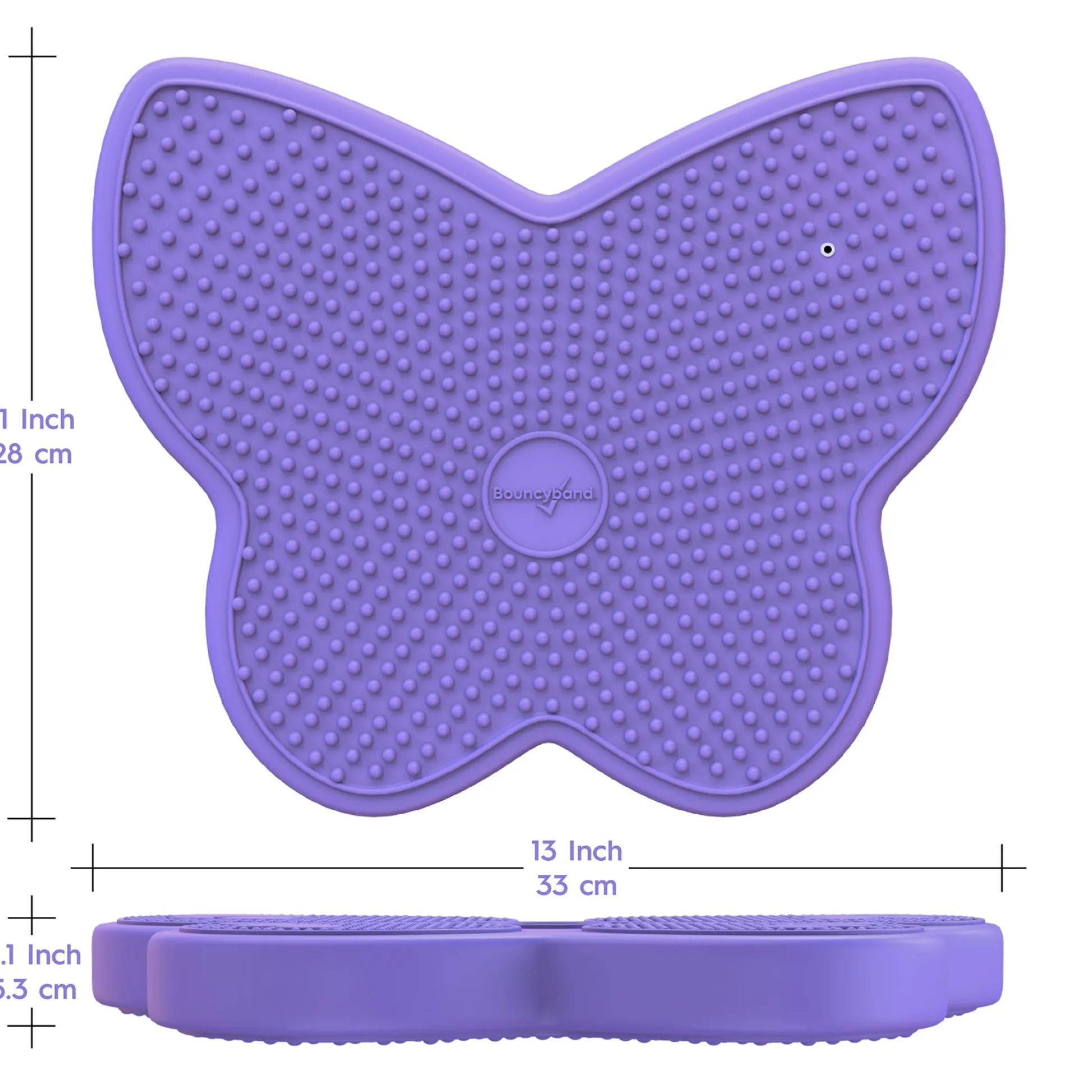 Educators Resource Bouncyband Wiggle Seat Purple Butterfly Sensory Cushion* Sensory & Fidget Toys