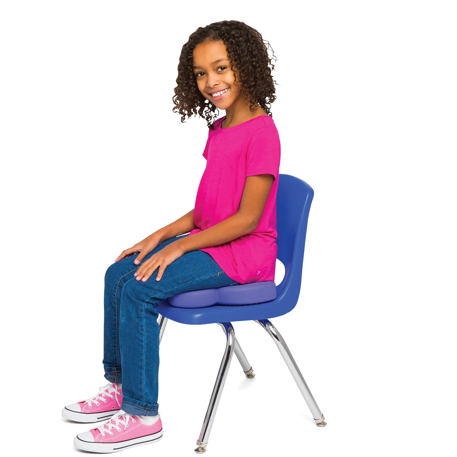 Educators Resource Bouncyband Wiggle Seat Purple Butterfly Sensory Cushion* Sensory & Fidget Toys