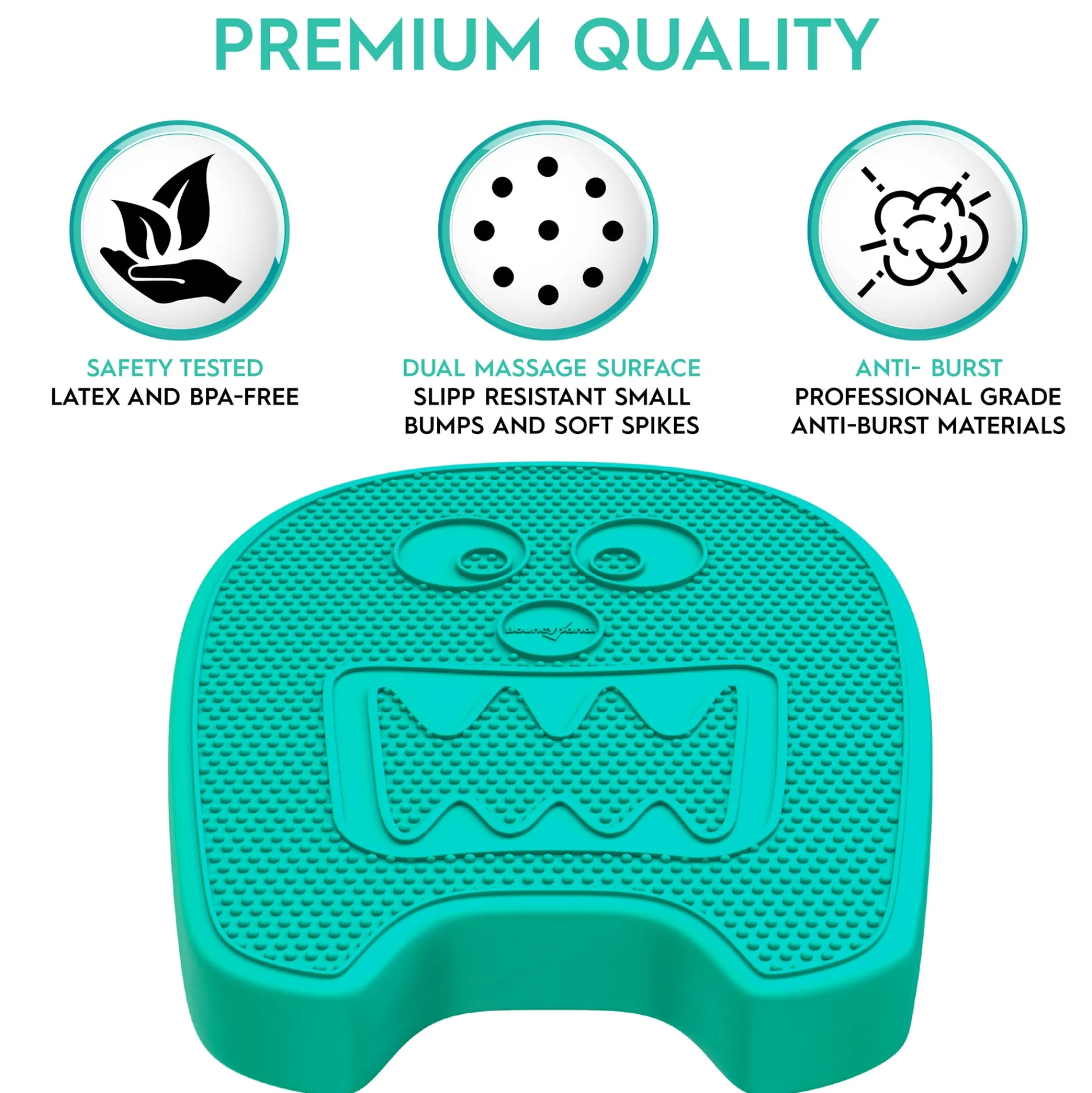 Educators Resource Bouncyband Wiggle Seat Sensory Cushion, Mint Monster - Keep Calm and Wiggle On!* Sensory & Fidget Toys