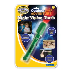 Flat River Group Brainstorm Toys Night Vision Red LED Flashlight - Outdoor Adventure Series* Electronics