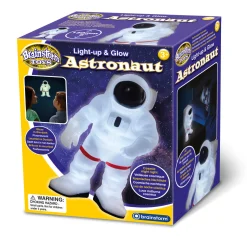 Flat River Group Brainstorm Toys Space Explorer - Light-up and Glow Astronaut Toy Light* Electronics