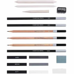 Flat River Group Brea Reese Beginners Sketch & Draw Set - 18pc Art Kit* Drawing, Color & Painting