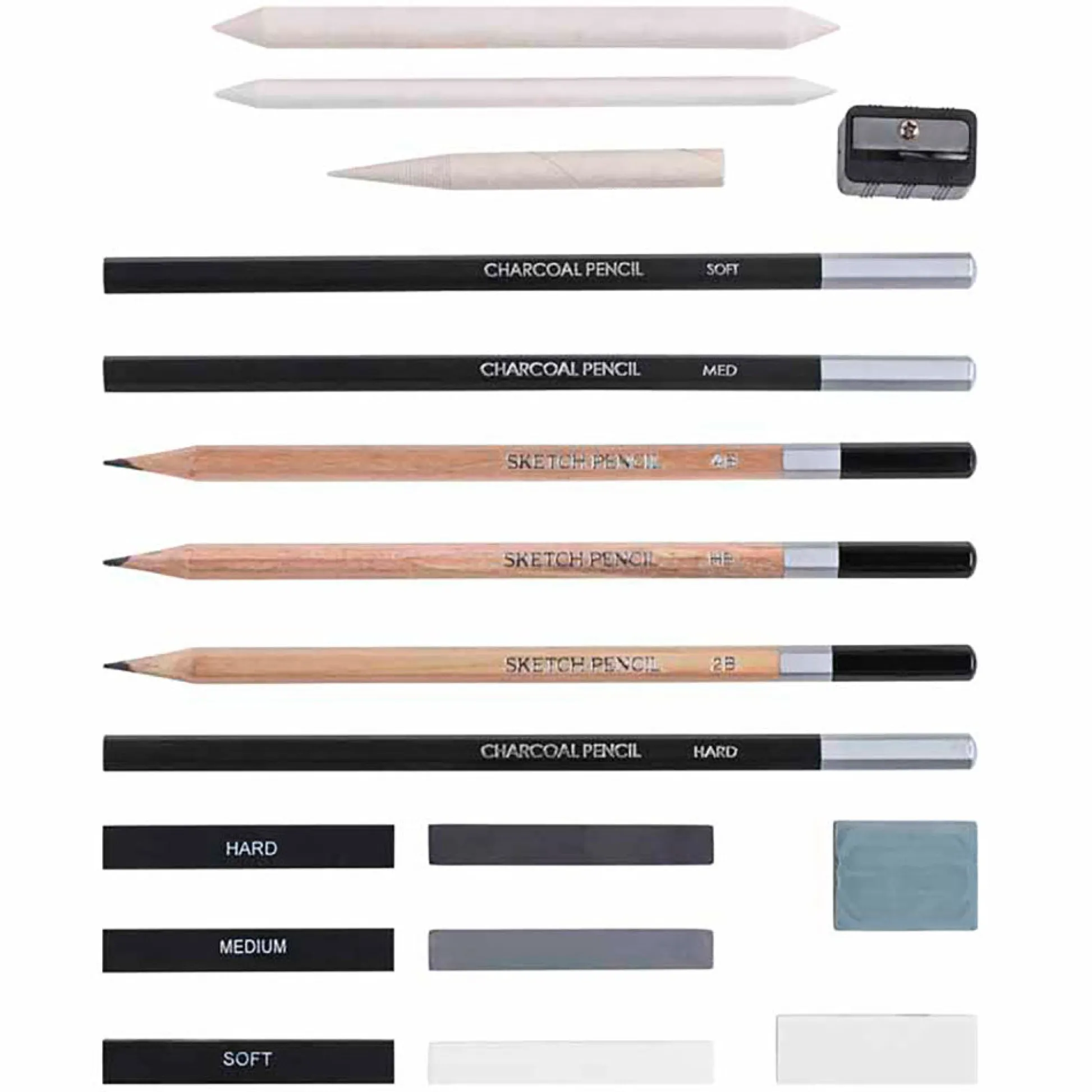 Flat River Group Brea Reese Beginners Sketch & Draw Set - 18pc Art Kit* Drawing, Color & Painting