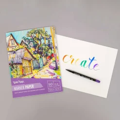 Flat River Group Brea Reese Marker Paper Pad - 50 Sheets 9x12