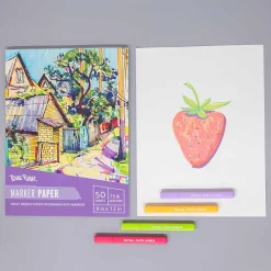Flat River Group Brea Reese Marker Paper Pad - 50 Sheets 9x12