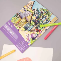 Flat River Group Brea Reese Marker Paper Pad - 50 Sheets 9x12