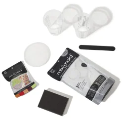 Flat River Group Brea Reese Mix2Mold Pastel Terrazzo DIY Ceramic Coaster Kit - Creates 6 Coasters* Crafts & Activities