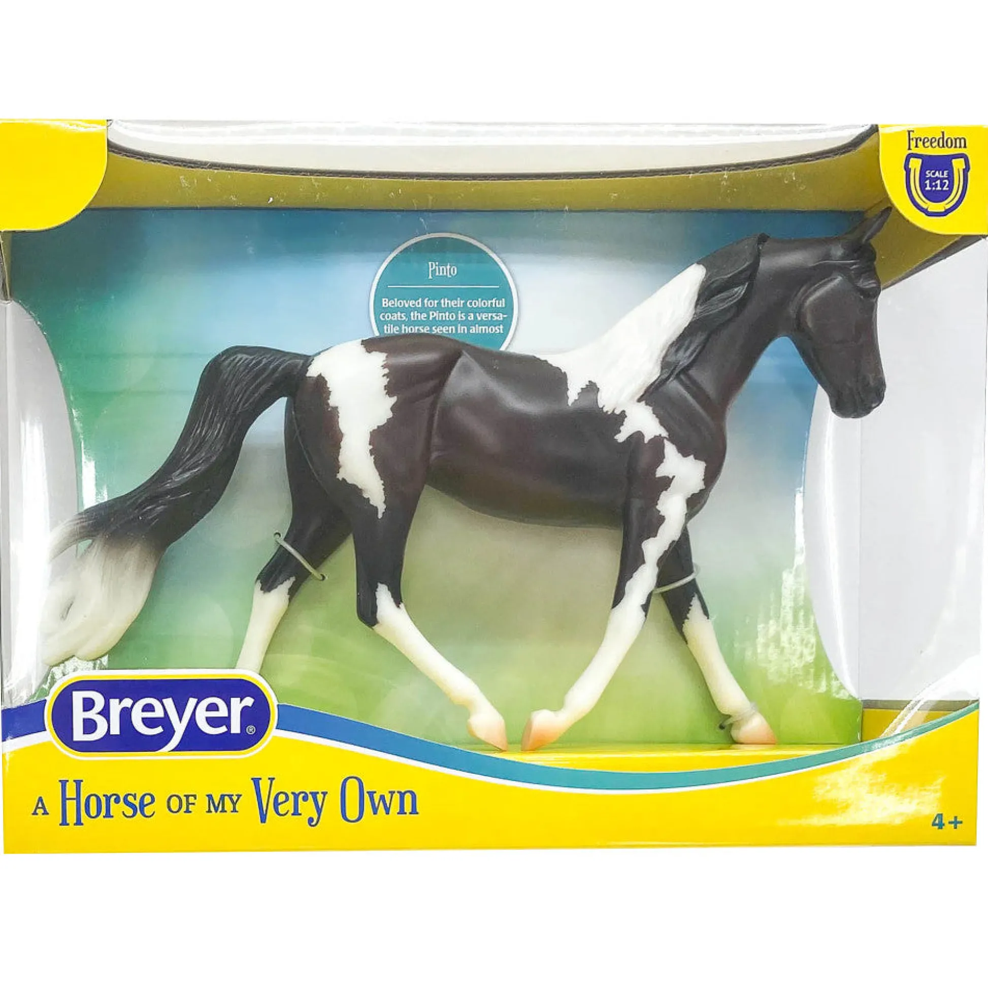 Flat River Group Breyer Freedom Series 1:12 Scale Hand-Painted Pinto Horse Model* Miniature & Collectible Dolls|Stuffed Animals & Plush Toys