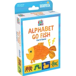 Educators Resource Briarpatch Eric Carle Alphabet Go Fish - Colorful Learning Game - Pack of 3* Card Games