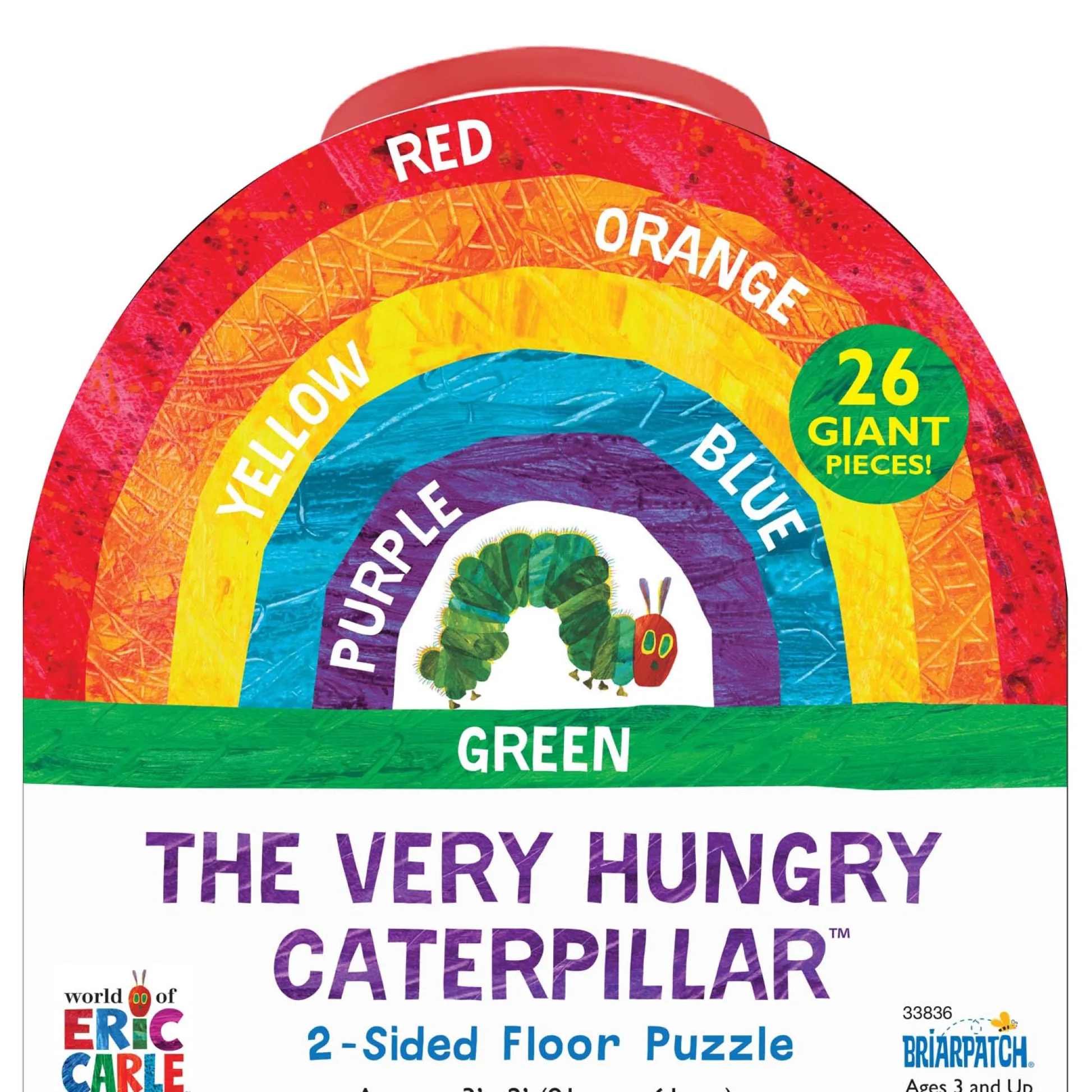 Educators Resource Briarpatch Eric Carle Very Hungry Caterpillar 26-Piece Floor Puzzle* Puzzles