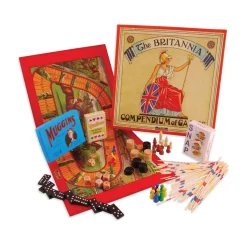 AreYouGame Britannia Compendium of Games - Classic 1940s Inspired Game Collection* Classic Games