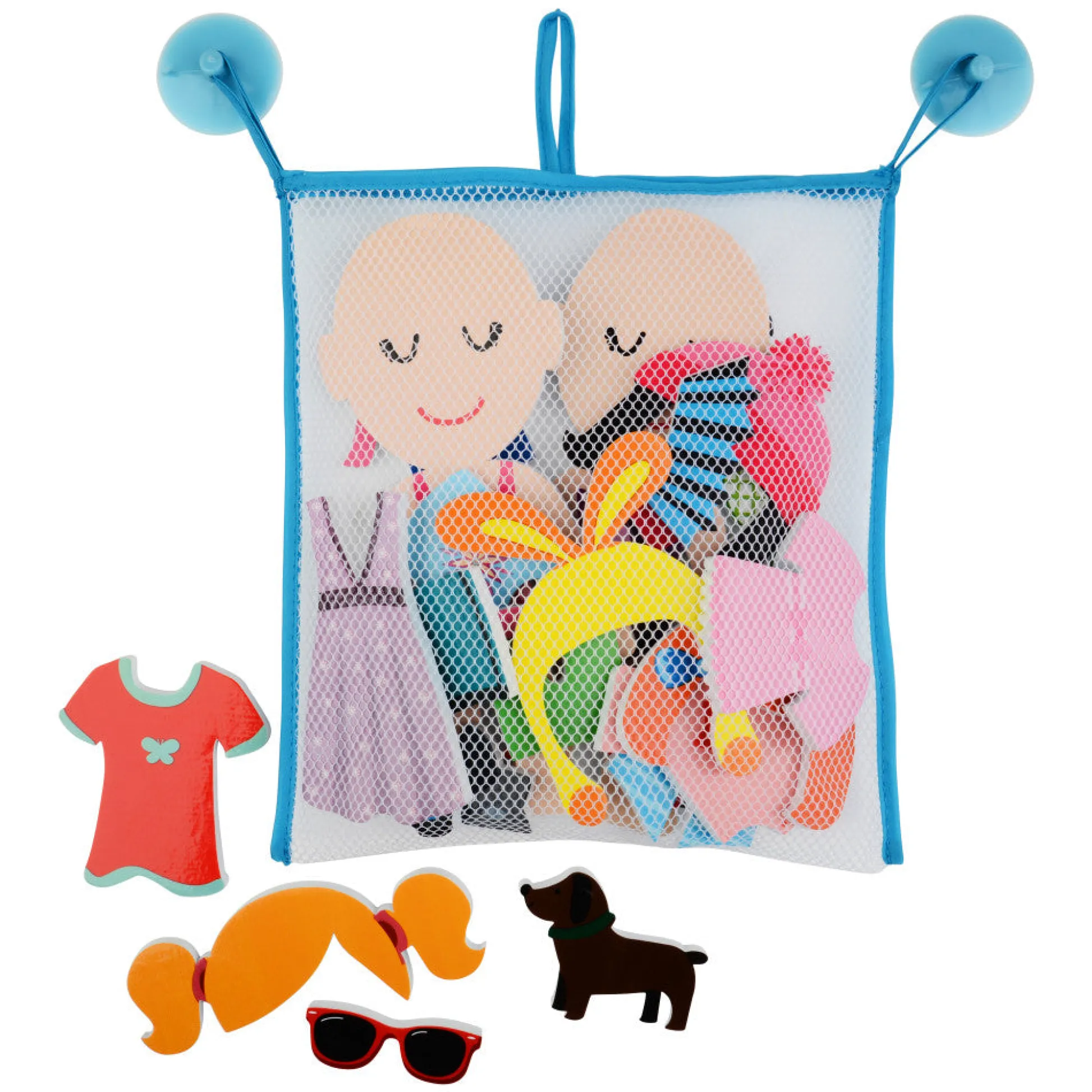 Flat River Group Buddy & Barney Dress-Up Bath Time Foam Stickers - 32 Pieces* Bath Toys