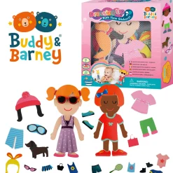 Flat River Group Buddy & Barney Dress-Up Bath Time Foam Stickers - 32 Pieces* Bath Toys