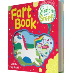 Flat River Group Buddy & Barney Scratch & Sniff Fart Book – Award-Winning Series*Kids Kids Books|Coloring Books & Activity Books