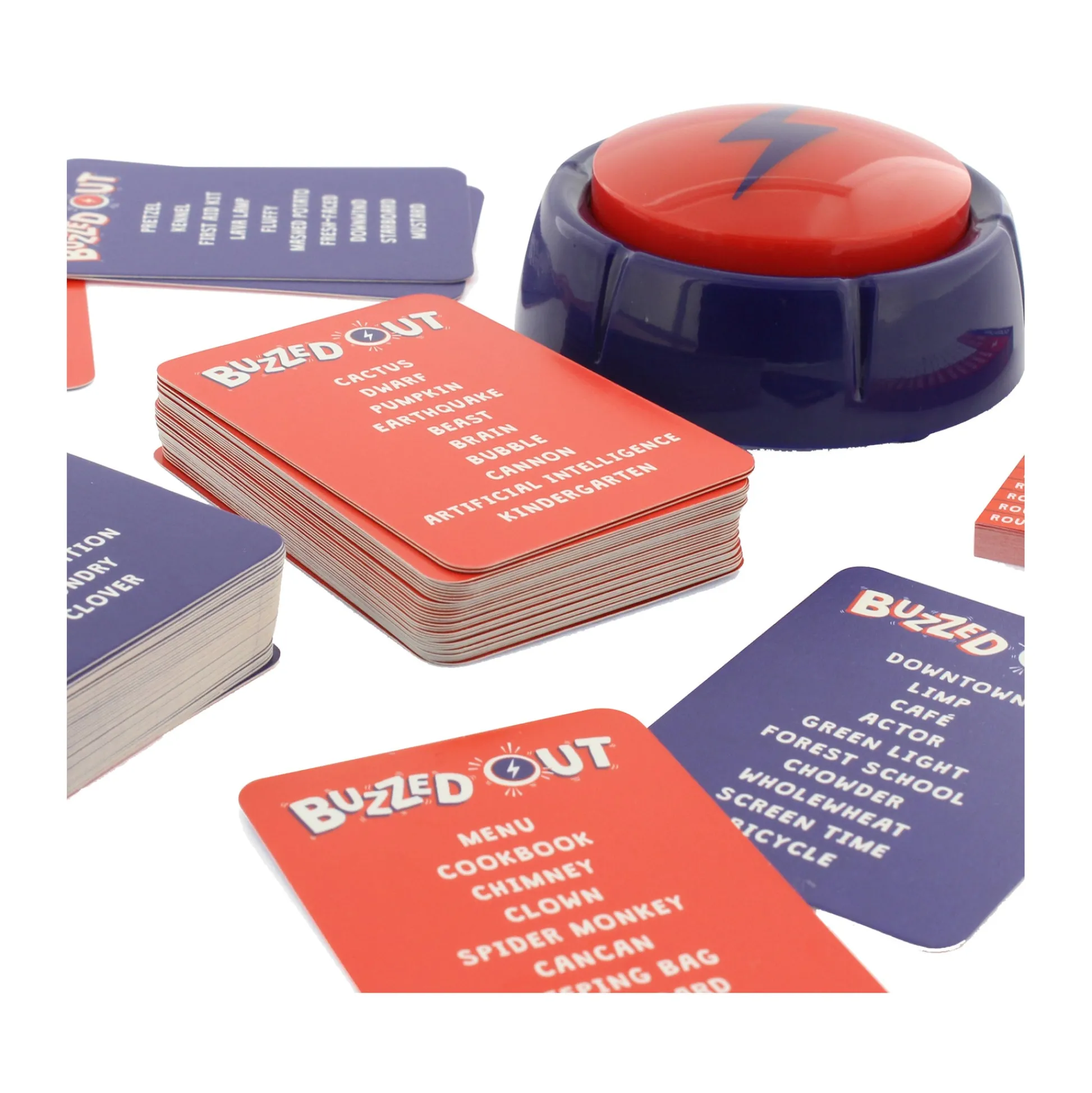 AreYouGame Buzzed Out: Electrifying Quick-Thinking Word Game* Card Games