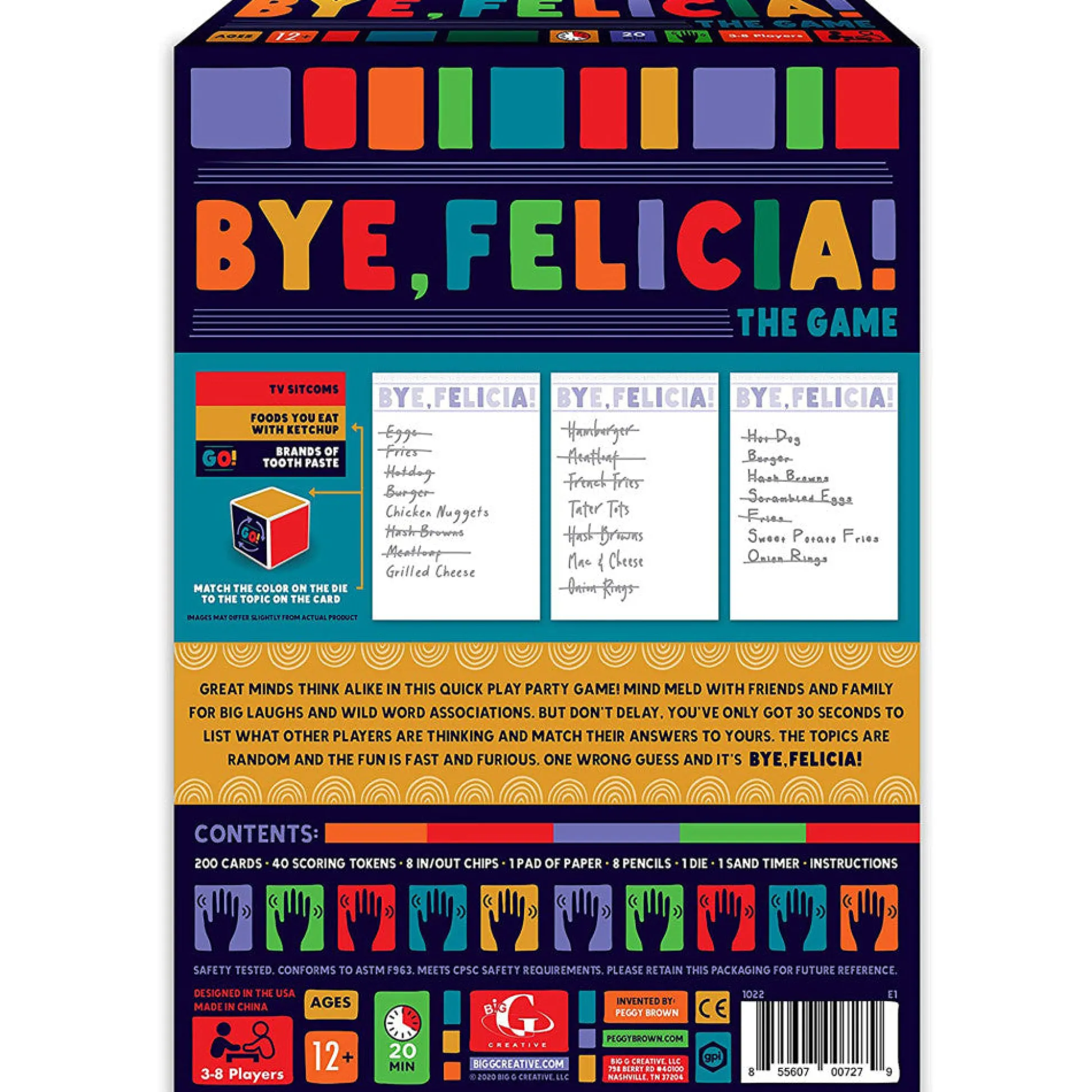Flat River Group Bye, Felicia! Party Game - Quick-Thinking Word Association Game for Teens & Adults* Social & Emotional Skills|Role-Playing Games