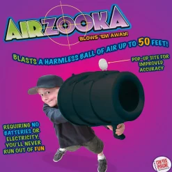 Flat River Group Can You Imagine Airzooka Air Shooter, Black* Nerf & Toy Blasters|Nerf & Toy Blasters