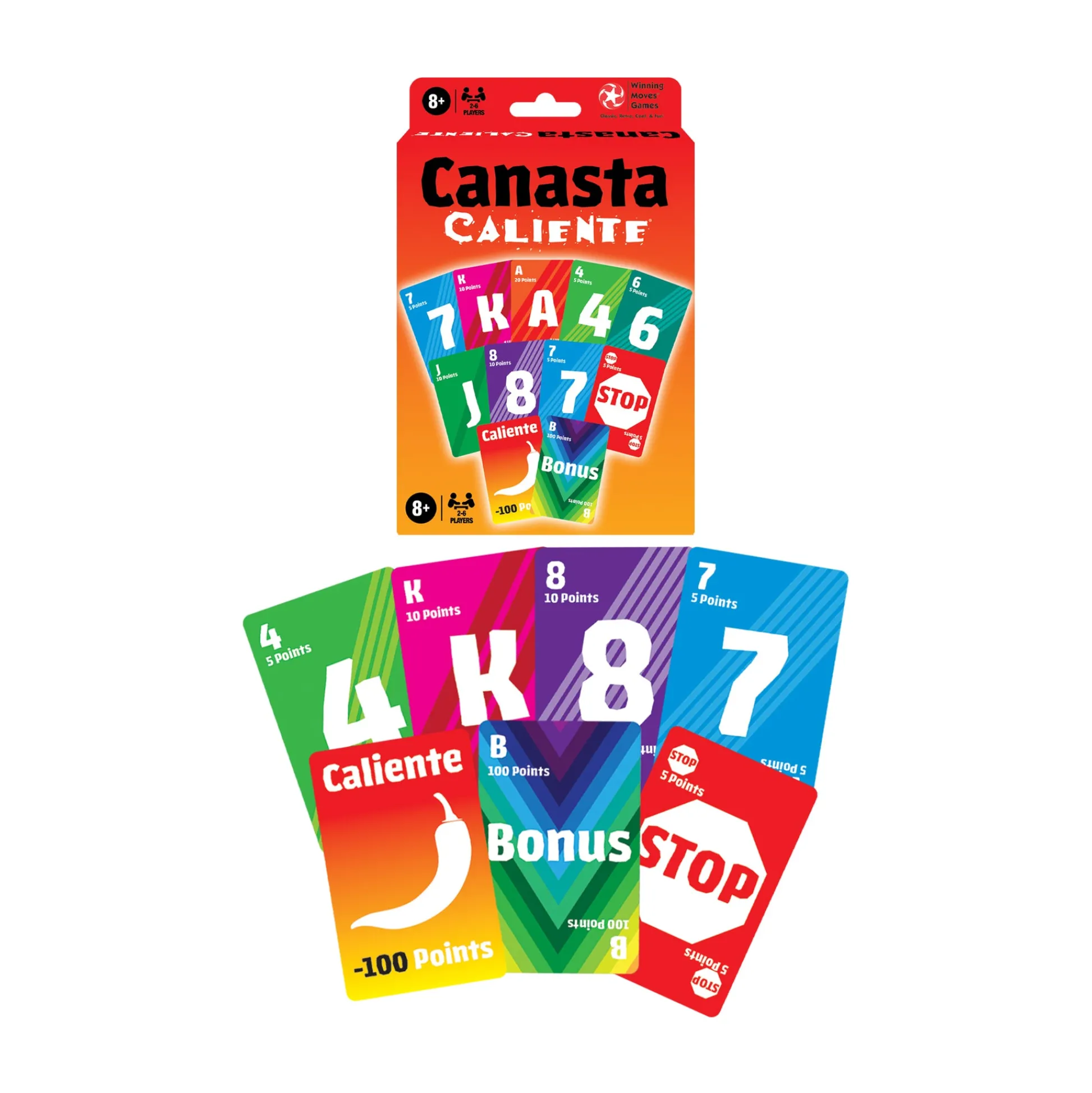 AreYouGame Canasta Caliente: The Sizzling Card Game Sensation* Card Games|Social & Emotional Skills