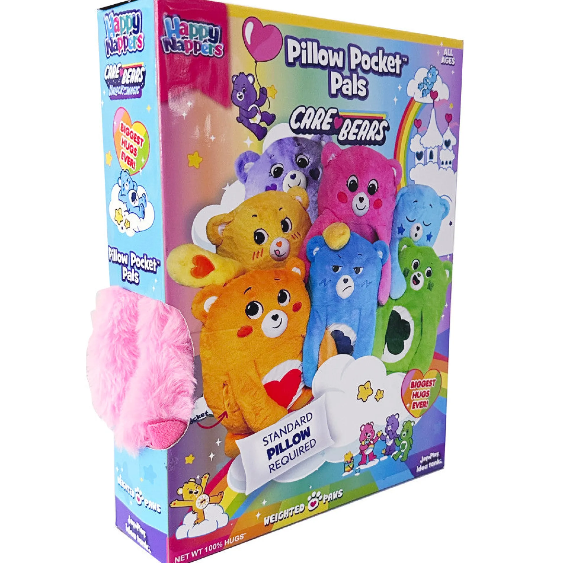 Flat River Group Care Bears Cheer Bear Happy Nappers Pillow Pals - Soft Plush* Social & Emotional Skills|Stuffed Animals