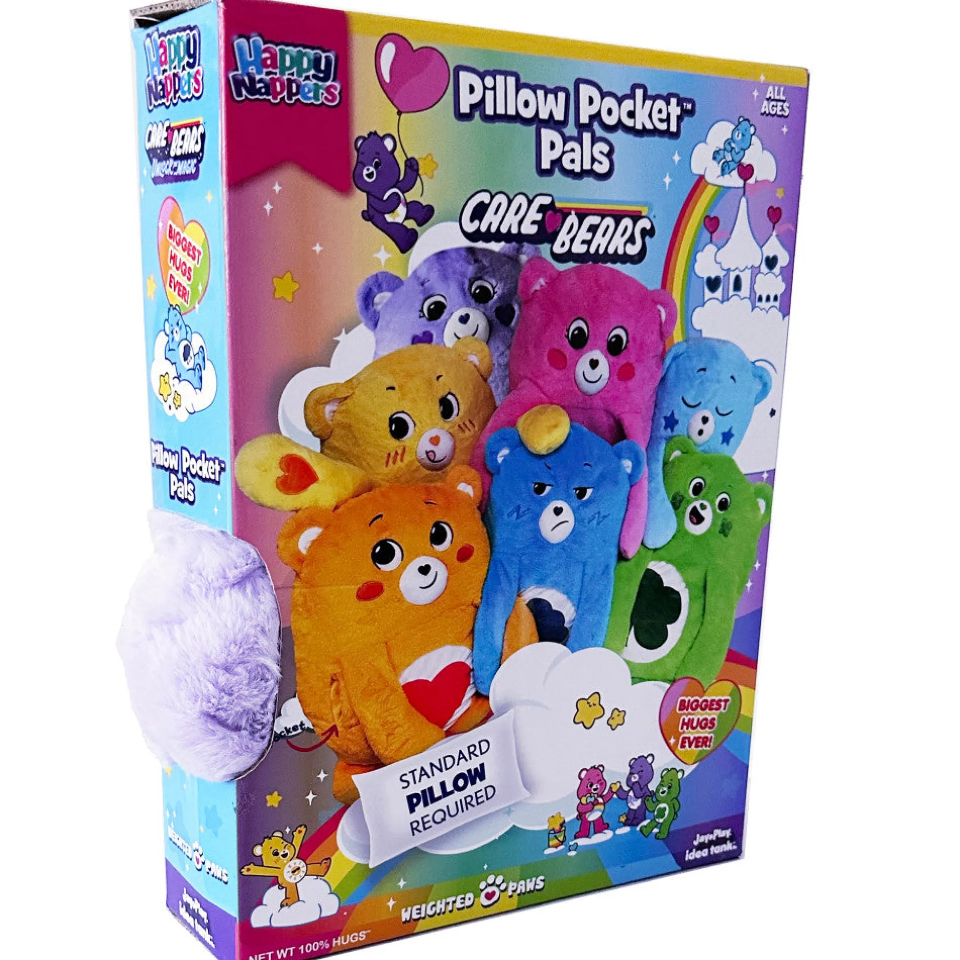 Flat River Group Care Bears Happy Nappers Share Bear Plush Pillow Pocket Pal* Stuffed Animals|Stuffed Animals & Plush Toys
