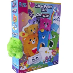 Flat River Group Care Bears Happy Nappers Good Luck Bear Pillow Pocket Pal* Social & Emotional Skills|Stuffed Animals