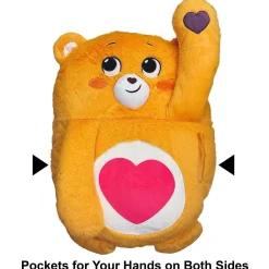Flat River Group Care Bears Happy Nappers Tenderheart Bear Pillow Pocket Pal* Stuffed Animals|Stuffed Animals & Plush Toys