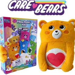 Flat River Group Care Bears Happy Nappers Tenderheart Bear Pillow Pocket Pal* Stuffed Animals|Stuffed Animals & Plush Toys