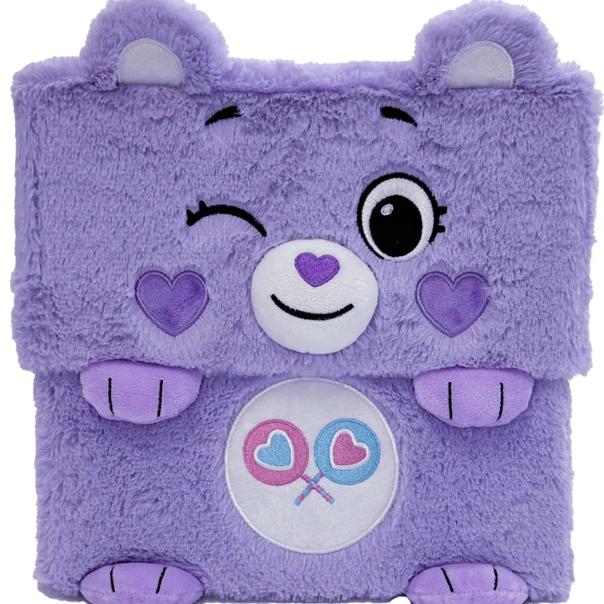 Flat River Group Care Bears Share Bear Purple Themed Storage Bin with Lid* Stuffed Animals|Stuffed Animals & Plush Toys