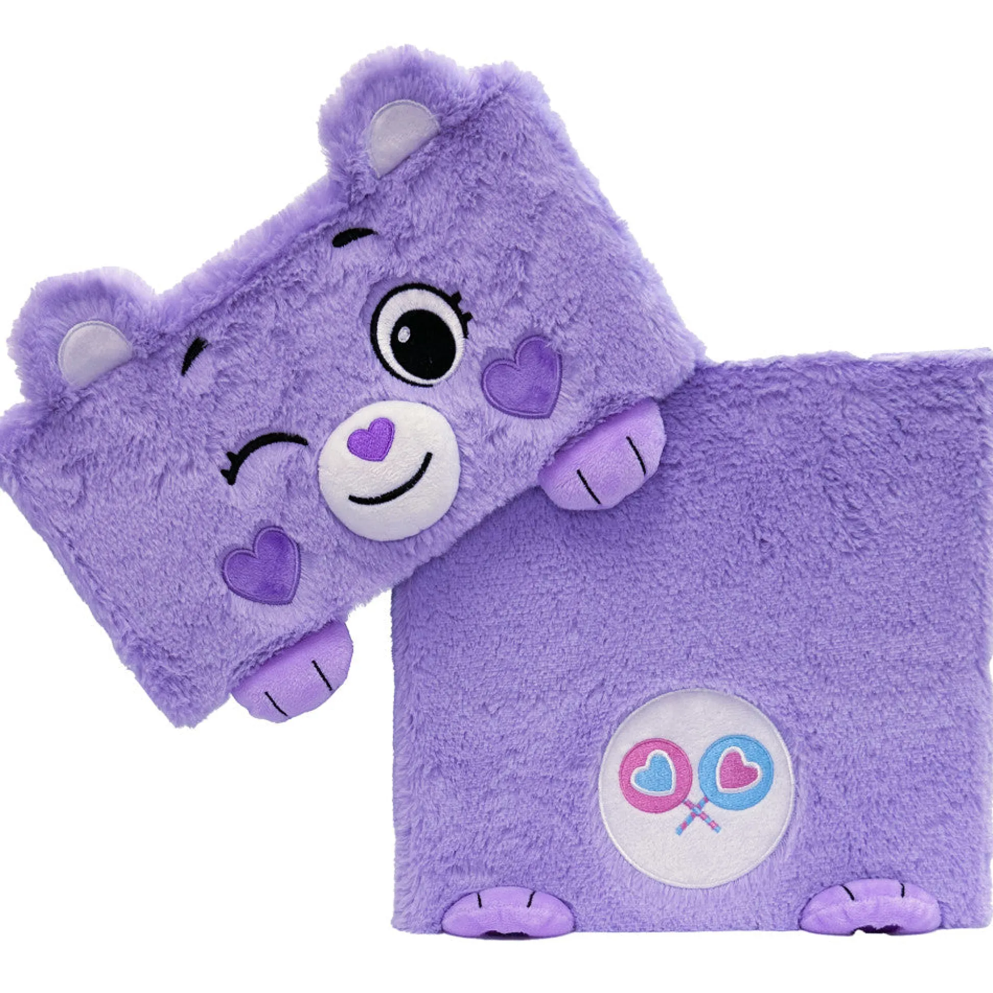 Flat River Group Care Bears Share Bear Purple Themed Storage Bin with Lid* Stuffed Animals|Stuffed Animals & Plush Toys