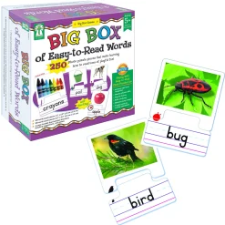 Educators Resource Carson Dellosa Big Box of Easy-to-Read Words - Educational Board Game for Kids* Role-Playing Games|Board Games