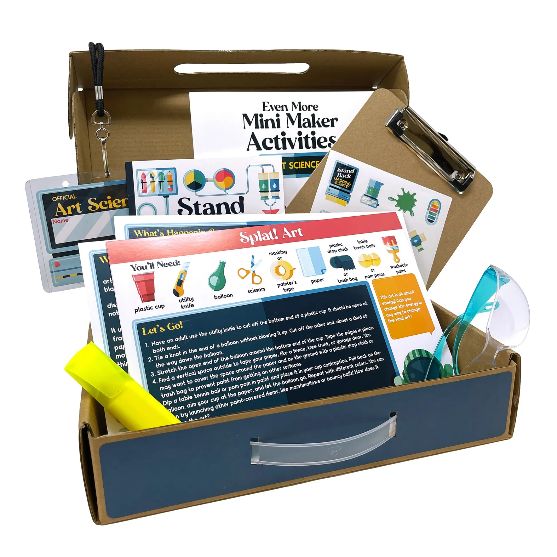 Educators Resource Carson Dellosa Education Mini Maker Kit: Art Science - STEM Learning Set* Art Toys