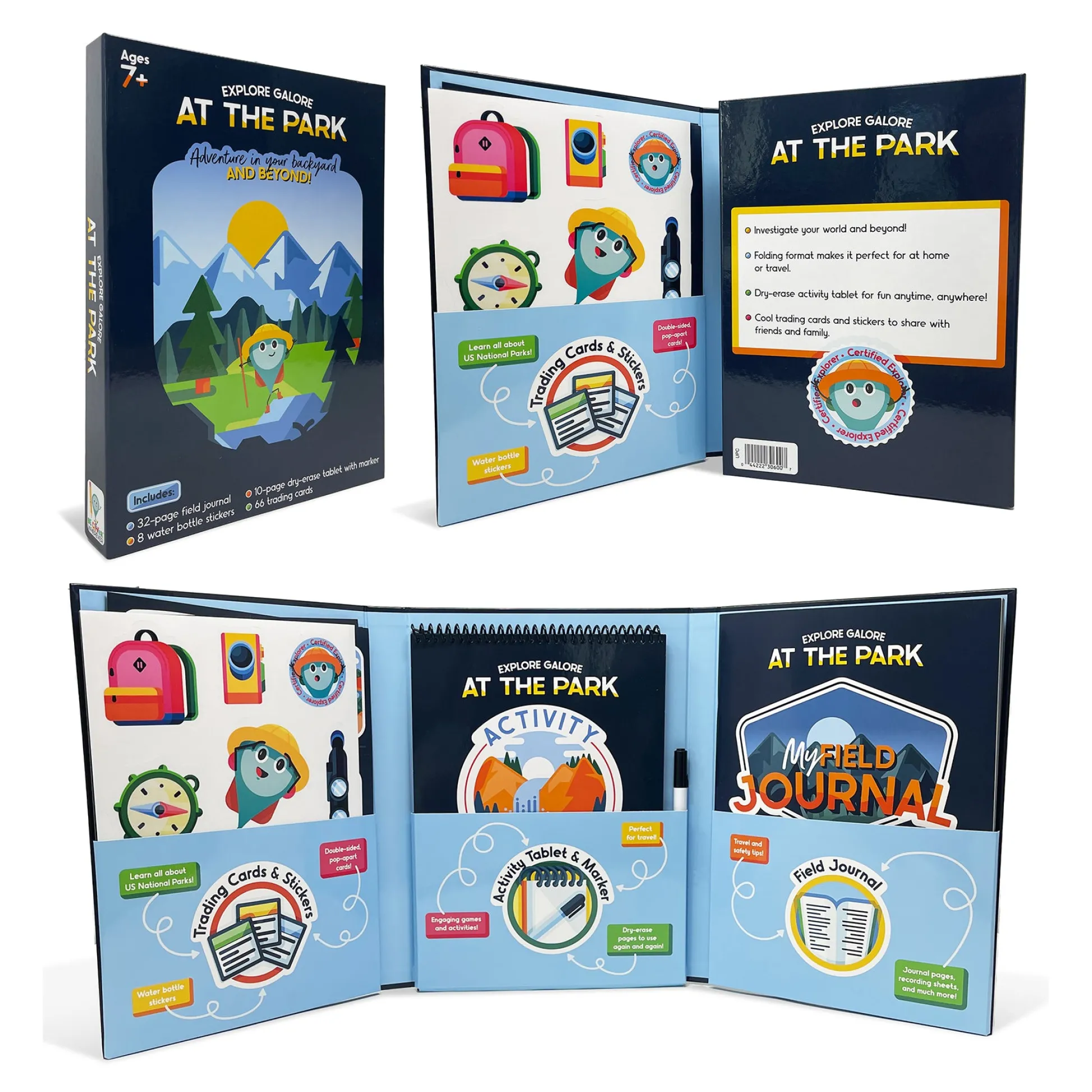 Educators Resource Carson Dellosa Explore Galore: At The Park Dry-Erase Activity Kit* Crafts & Activities