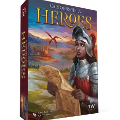 Flat River Group Cartographers Heroes Board Game: Map Drawing Strategy Sequel* Board Games|Role-Playing Games