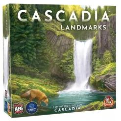 Flat River Group Cascadia Landmarks Expansion Board Game - Puzzle & Tile Placement* Role-Playing Games|Puzzles
