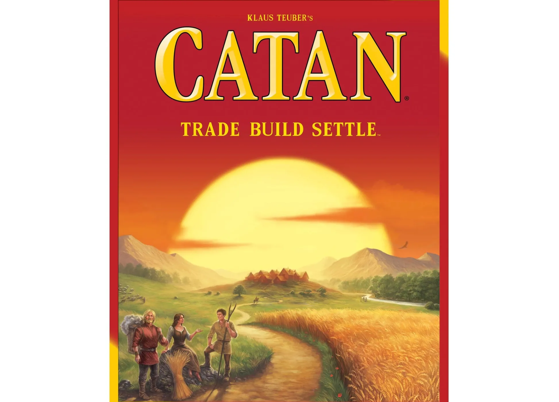 AreYouGame Catan Board Game: 5th Edition Strategy Game* Role-Playing Games|Board Games
