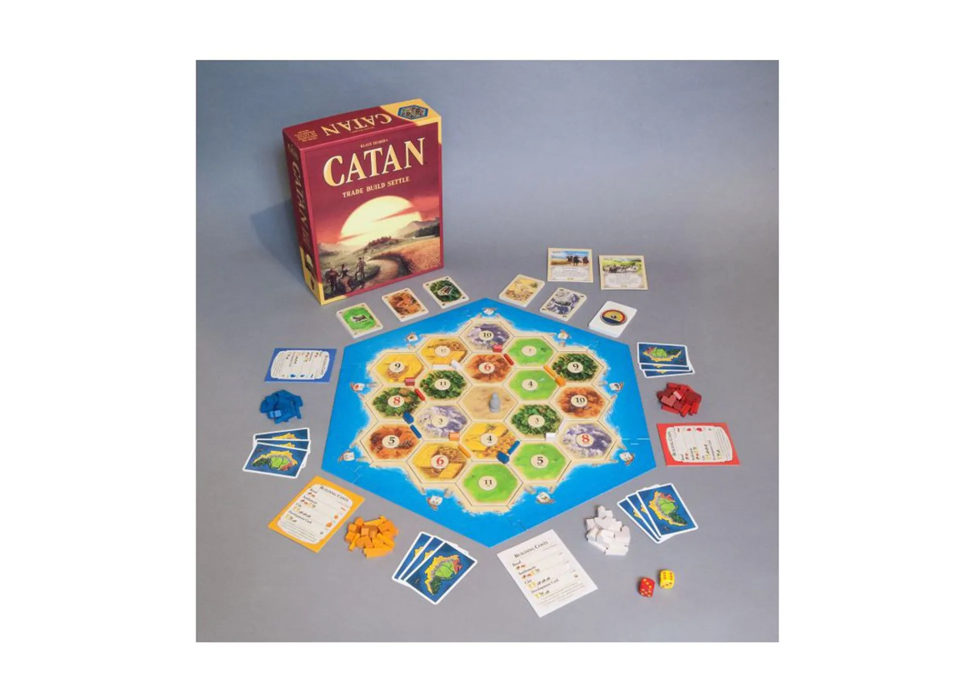 AreYouGame Catan Board Game: 5th Edition Strategy Game* Role-Playing Games|Board Games